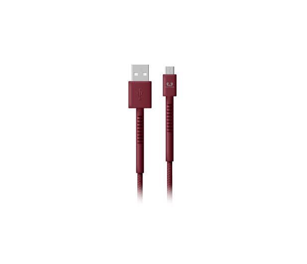 Fresh N Rebel Kabel USB-microUSB Fresh'N'Rebel 3m  Ruby Red # - 1460945 - zdjęcie